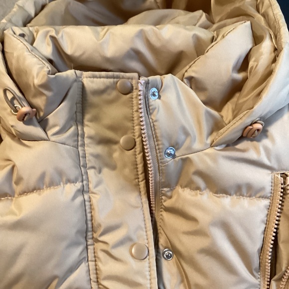 Gold L.A Hearts by PacSun cropped puffer jacket. NWT-size M/L - Picture 5 of 7